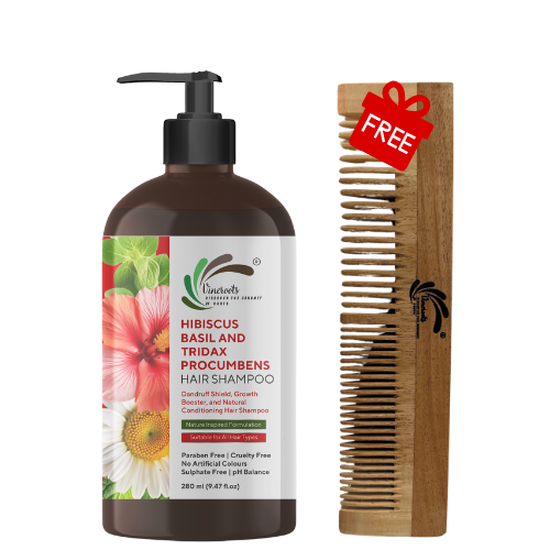 Vineroots Hibiscus Basil Shampoo