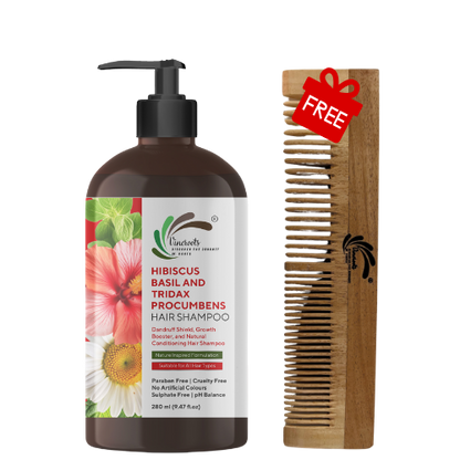 Vineroots Hibiscus Basil Shampoo